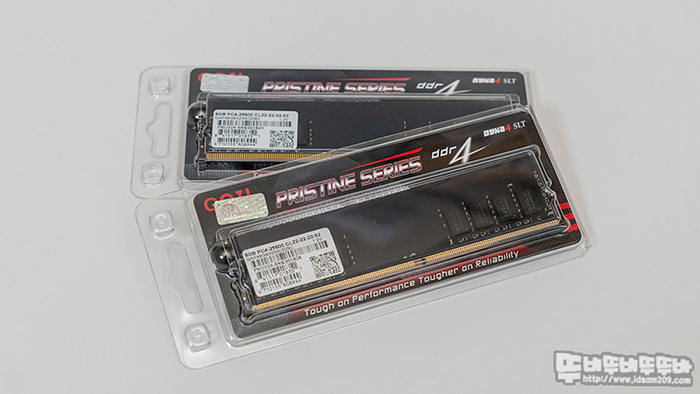 오버가 필요없는 GeIL DDR4 8G PC4 25600 Pristine 메모리