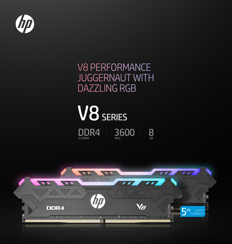 서린씨앤아이, RGB LED 지원하는 HP V8 시리즈 정식 출시