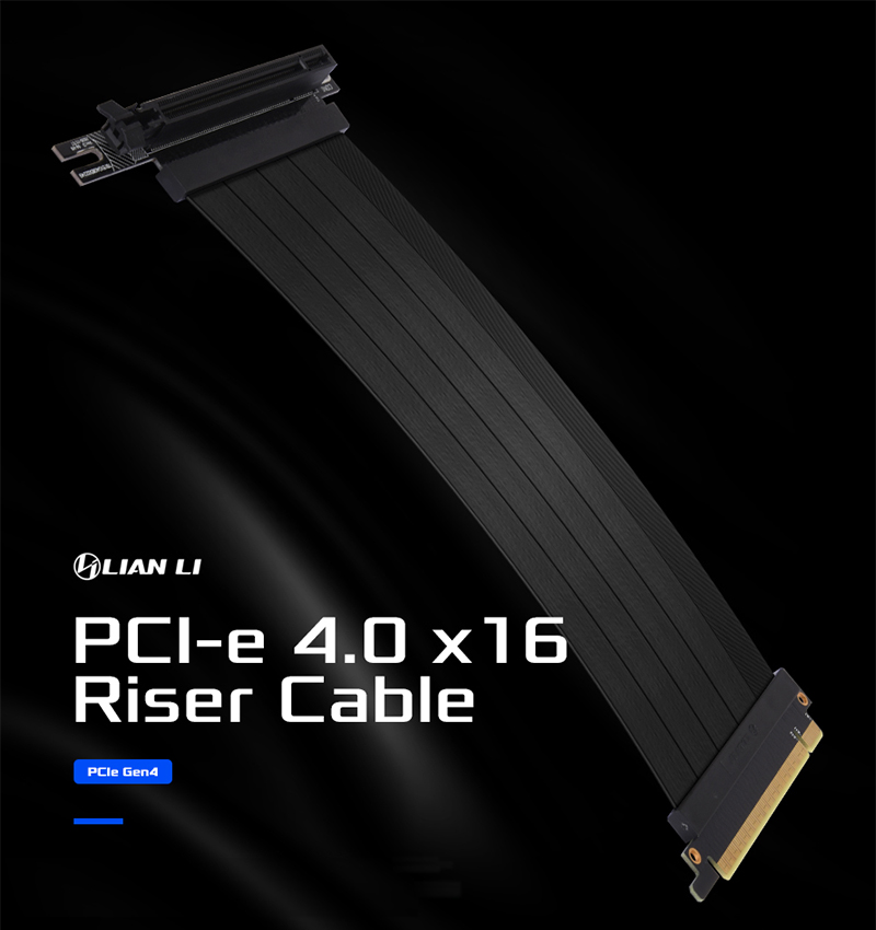 서린씨앤아이, PCIe 4.0 버전 지원하는 리안리 VGA 라이저 케이블 정식 출시