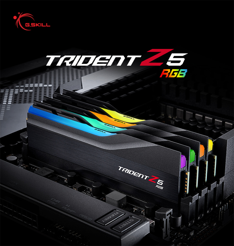 서린씨앤아이, 지스킬 DDR5 지원 트라이던트 Z5 RGB 시리즈 6종 추가 출시