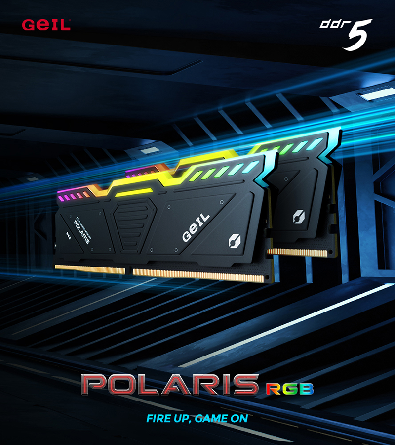 서린씨앤아이, 게일 DDR5 플랫폼 지원 신제품 폴라리스 RGB 시리즈 출시