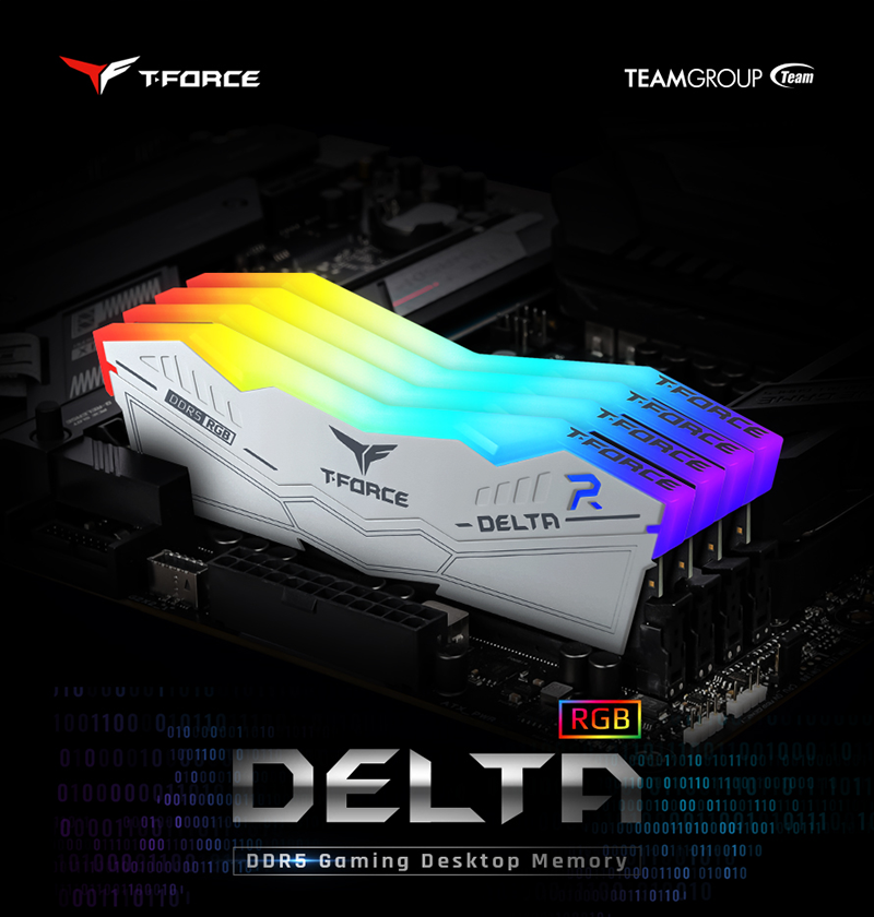 서린씨앤아이, 팀그룹 티포스 DDR5 지원 델타 RGB 시리즈 정식 출시