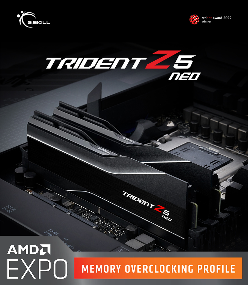 서린씨앤아이, AMD EXPO 지원하는 지스킬 트라이던트 Z5 NEO 출시