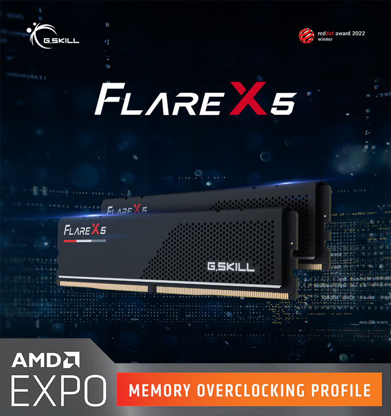 서린씨앤아이, AMD 라이젠 7000 시리즈에 대응하는 지스킬 플레어 X5 정식 출시