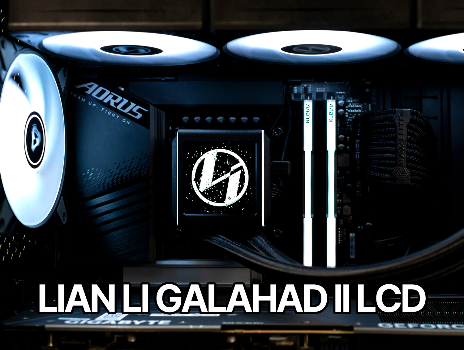 아세텍 8세대 갈라하드 수랭 쿨러 리안리 GALAHAD II LCD