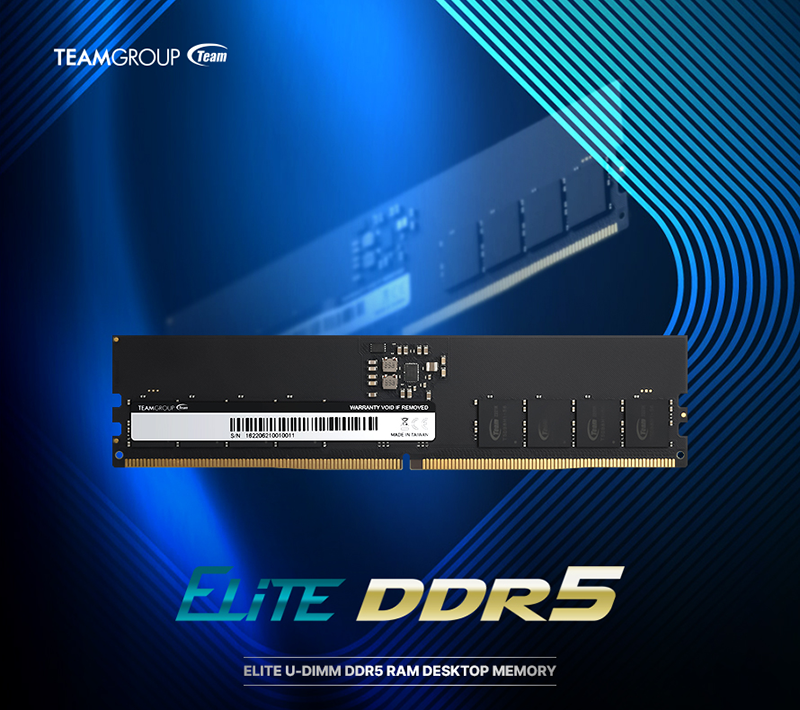서린씨앤아이, 팀그룹 DDR5 엘리트 시리즈 6000MHz 클럭 모델 추가 출시