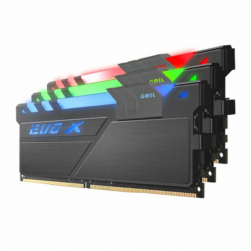 GeIL DDR4 16G PC4-21330 CL16 EVO-X GUNMETAL RYZEN RGB (8Gx2)