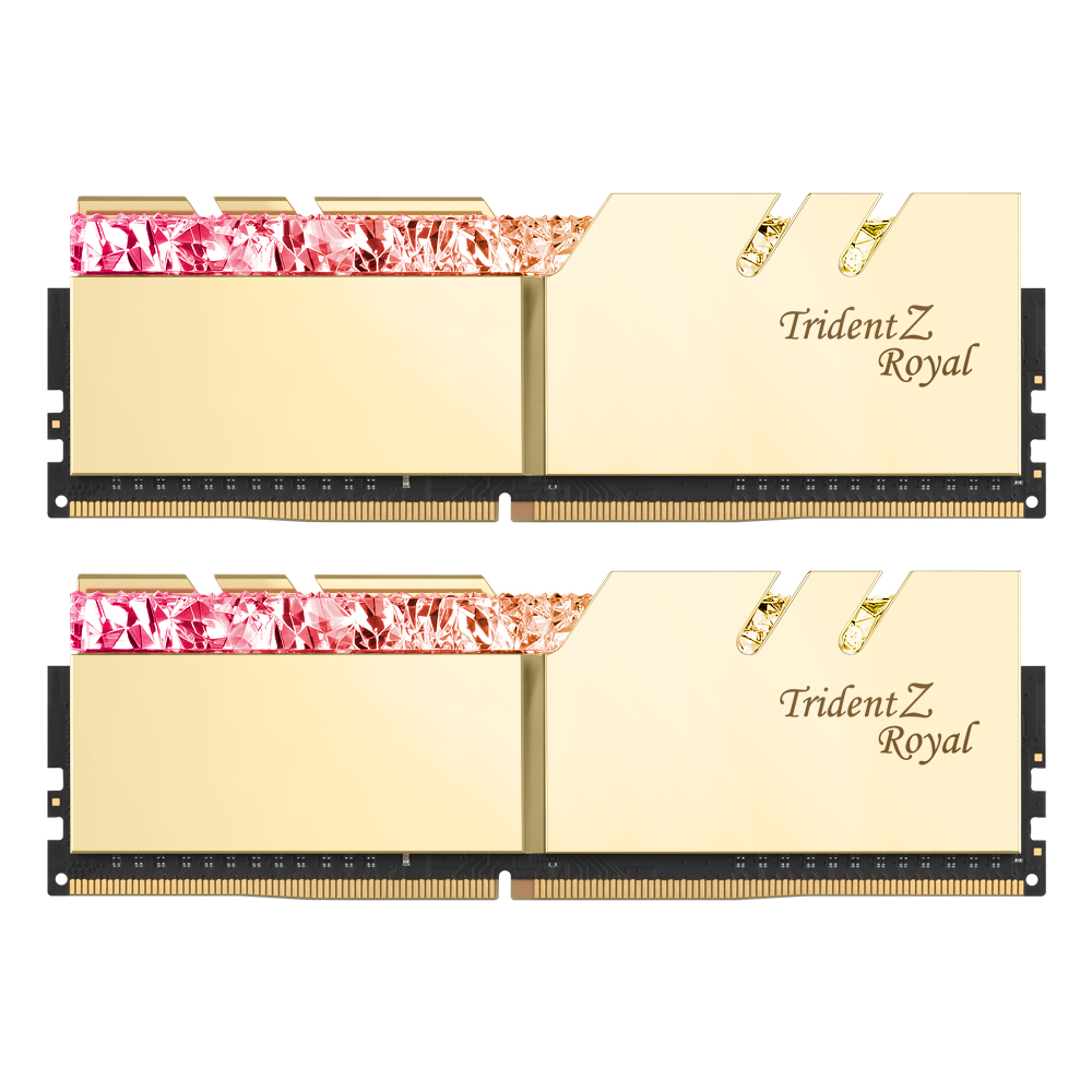 G.SKILL DDR4 16G PC4-28800 CL18 TRIDENT Z ROYAL 골드 (8Gx2)