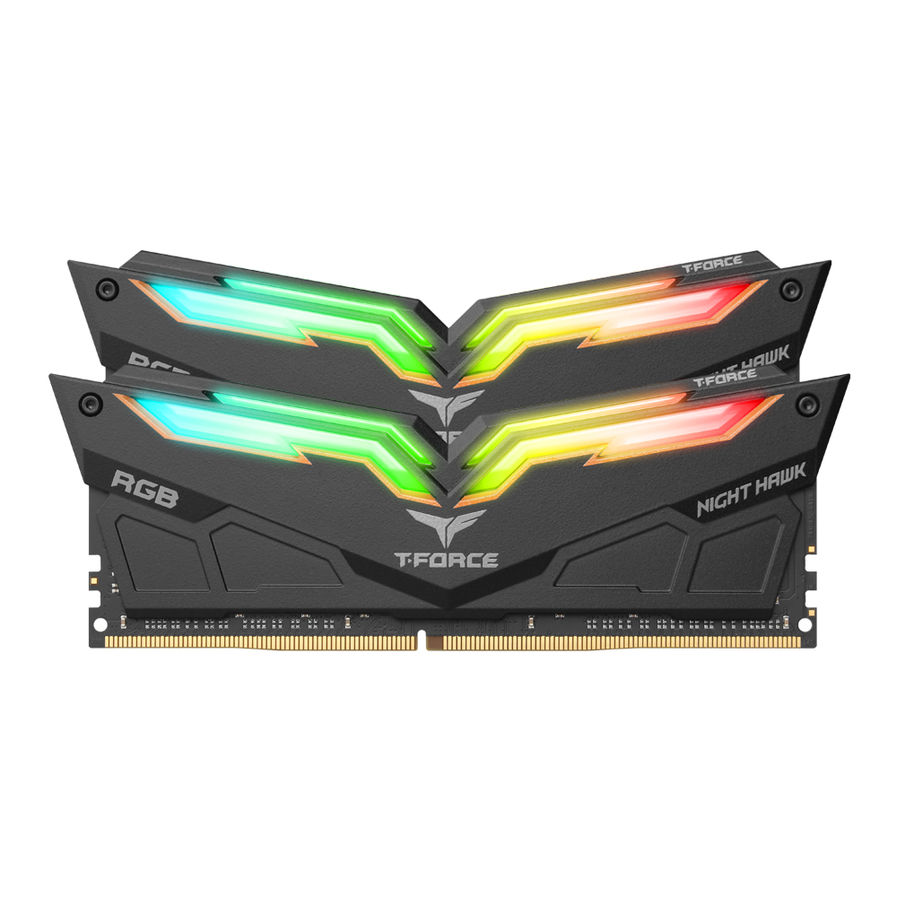 TeamGroup T-Force DDR4 32G PC4-25600 CL16 Night Hawk RGB (16…