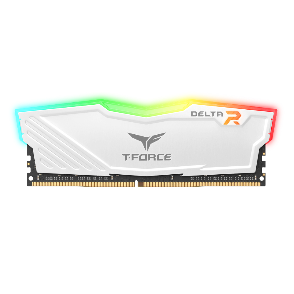 TeamGroup T-Force DDR4 16G PC4-21300 CL15 Delta RGB 화이트 서린