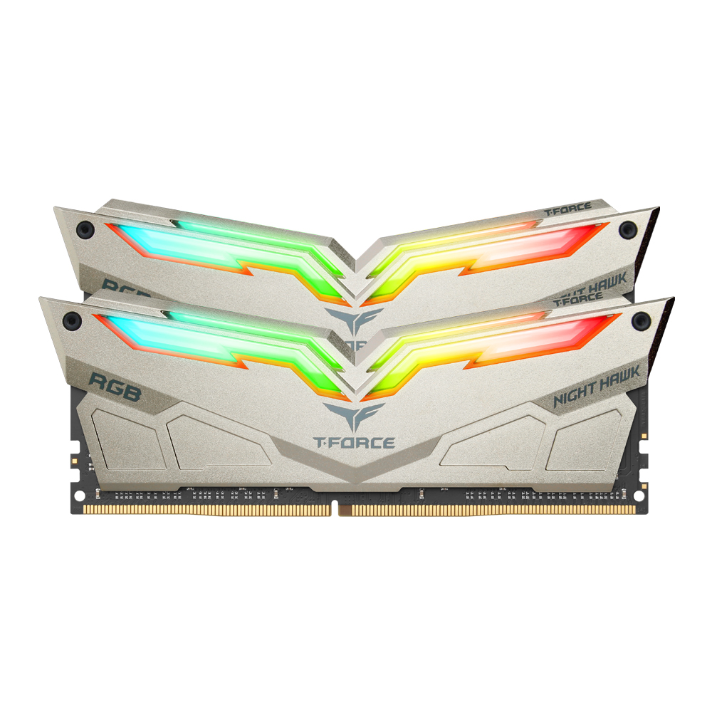 TeamGroup T-Force DDR4 16G PC4-25600 CL14 Night Hawk RGB LEG…