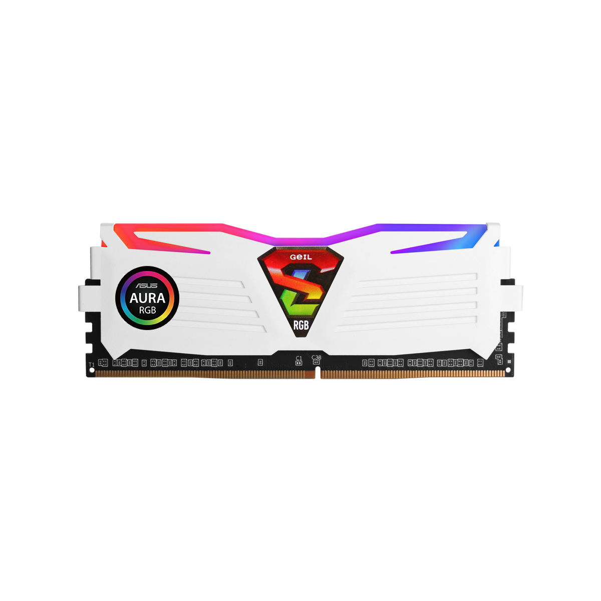 GeIL DDR4 16G PC4-28800 CL16 SUPER LUCE RGB Sync 화이트 (8Gx2)