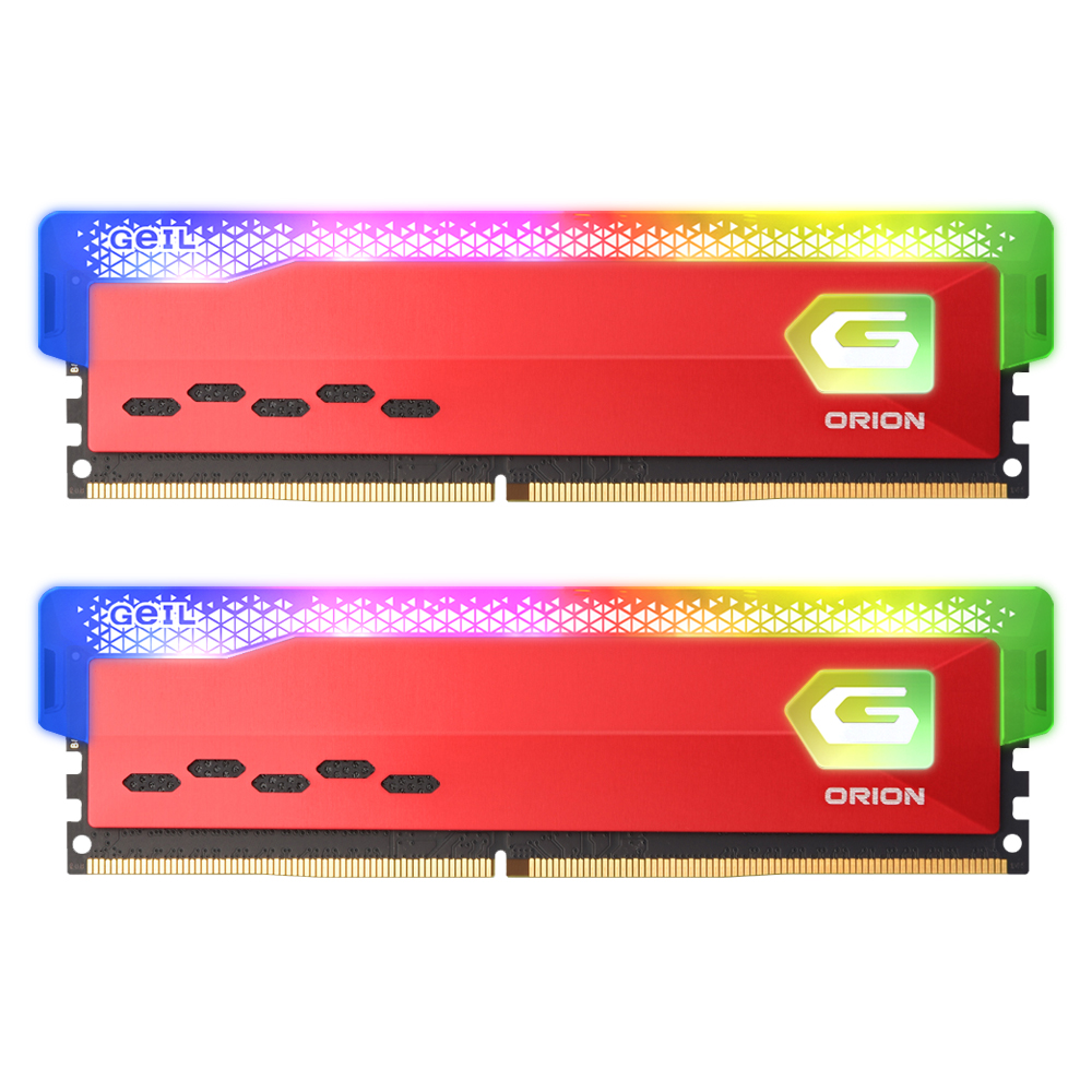 GeIL DDR4-3600 CL18 ORION RGB Red 16GB(8Gx2)