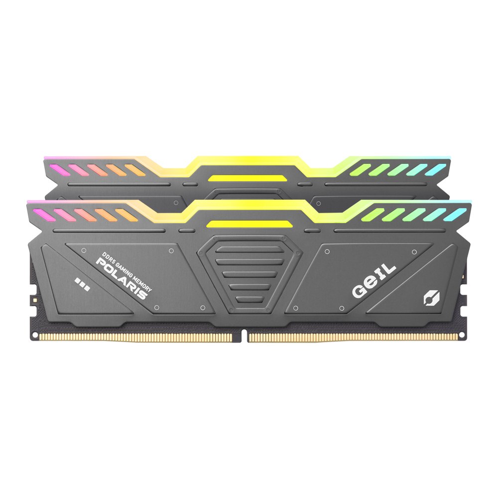 GEIL DDR5-4800 CL40 POLARIS RGB Gray 64GB(32Gx2)