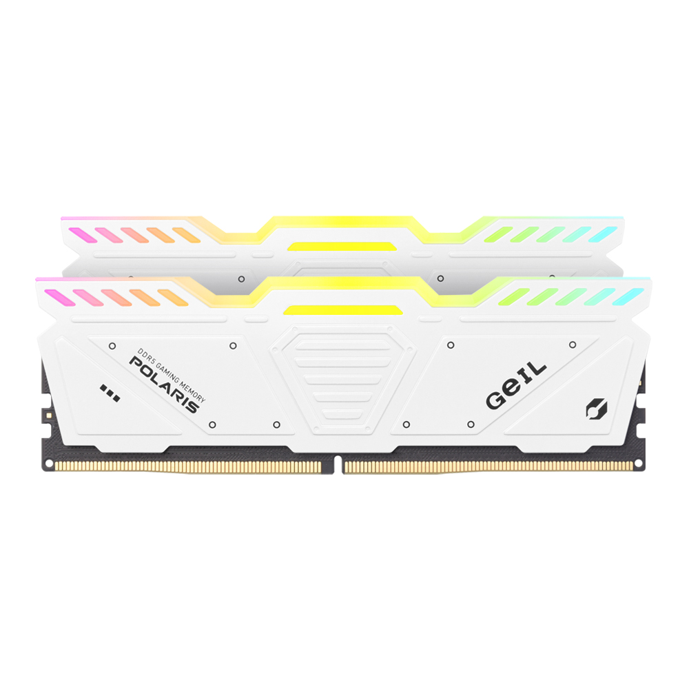 GEIL DDR5-4800 CL40 POLARIS RGB White 16GB(8Gx2)