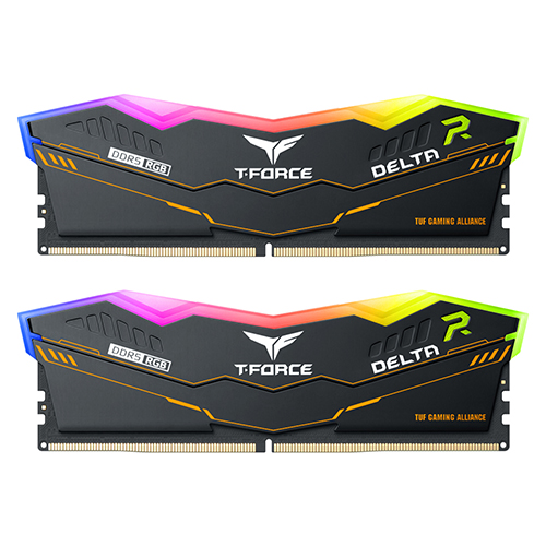 TeamGroup T-Force DDR5-6400 CL40 DELTA RGB TUF 패키지 32GB(16Gx…