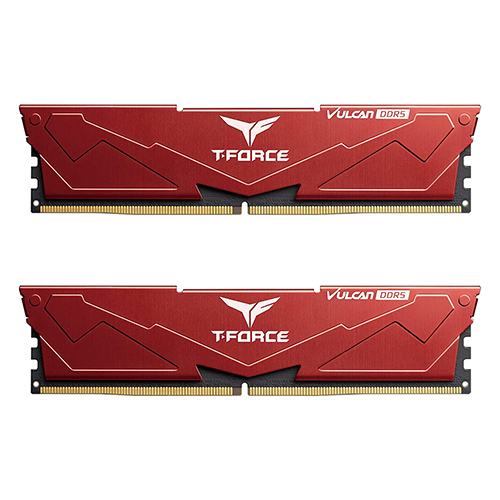 TeamGroup T-Force DDR5-5600 CL32 VULCAN RED 패키지 32G(16Gx2)