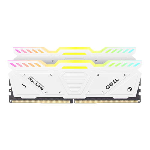 GeIL DDR5-6400 CL38 POLARIS RGB White 32GB(16Gx2)
