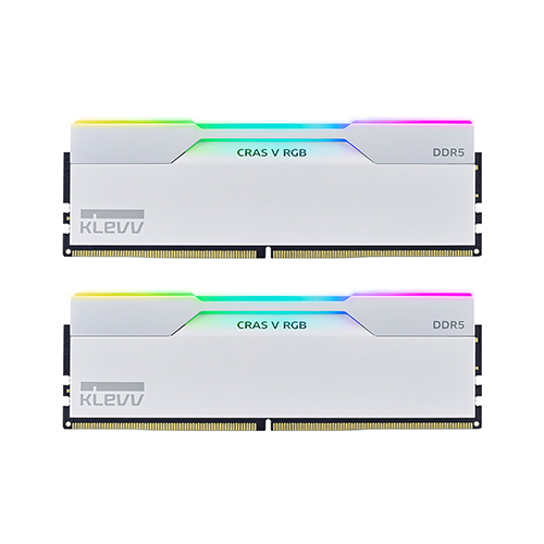 ESSENCORE KLEVV DDR5-6400 CL32 CRAS V RGB White 32GB(16Gx2)