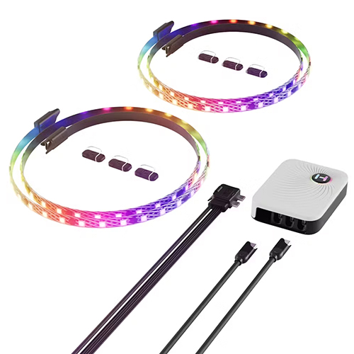 HYTE LS30 qRGB Light Strips x2 with NP50
